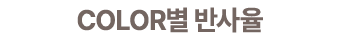 COLOR별 반사율