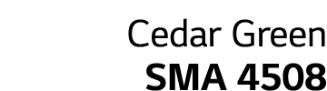 Cedar Green SMA 4508