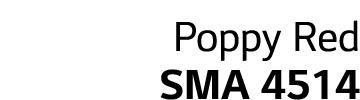 Poppy Red SMA 4514