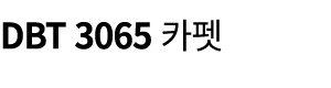 DBT 3065 카펫