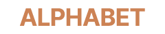 alphabet