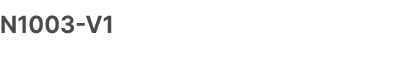 N1003 V1