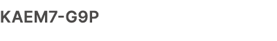 KAEM7 G9P
