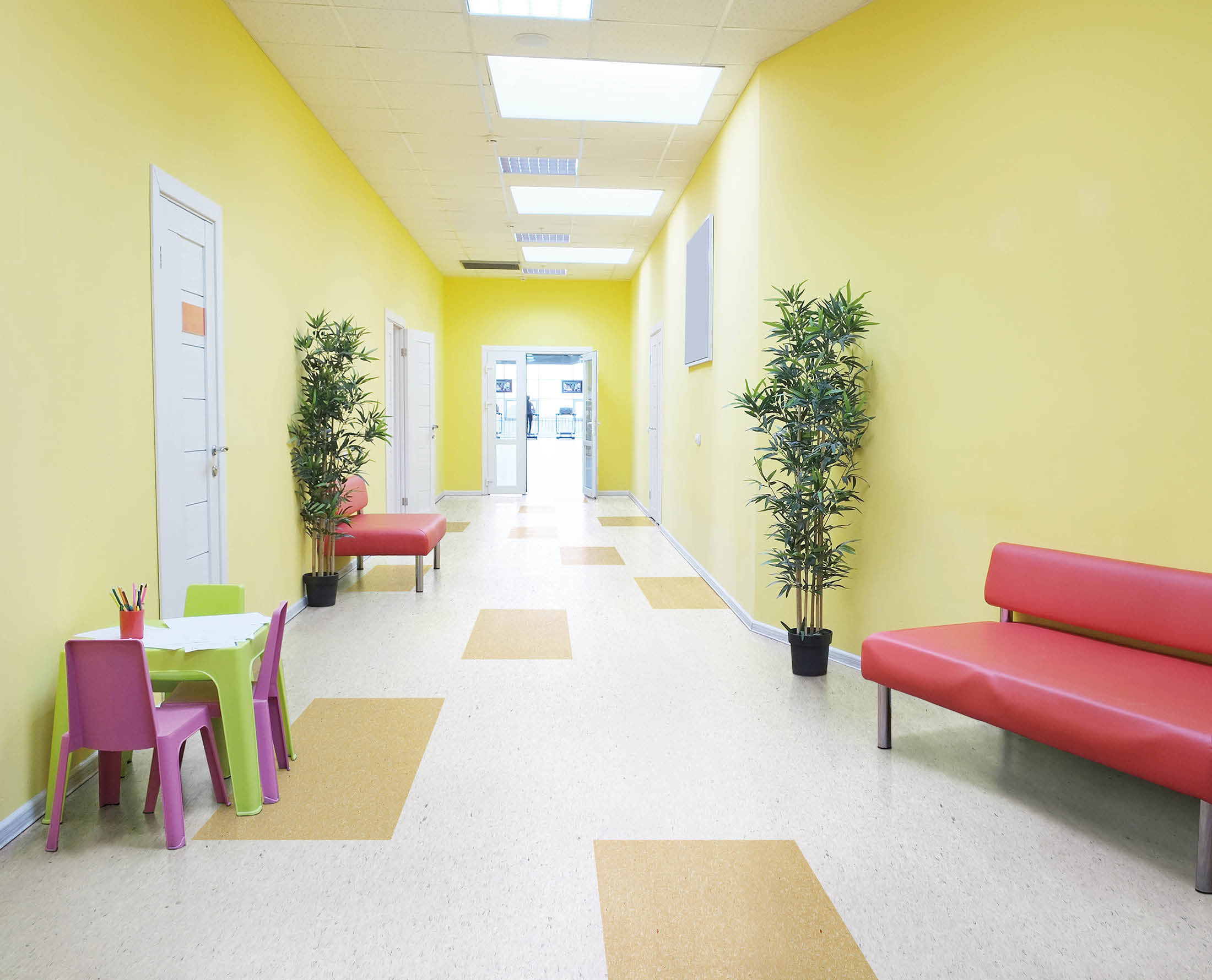 Interior of a corridor