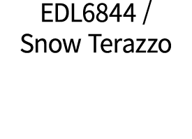 EDL6844 / Snow Terazzo