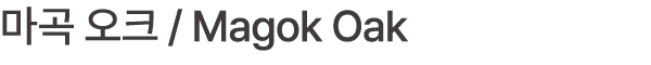 마곡 오크 / Magok Oak