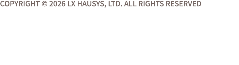 Copyright © 2026 LX Hausys, Ltd. All Rights Reserved