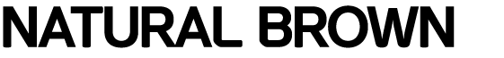 NATURAL BROWN 