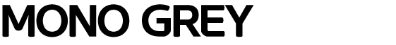 MONO GREY 