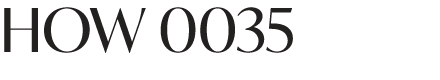 HOW 0035