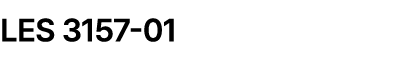 LES 3157 01