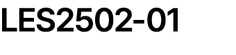 LES2502 01