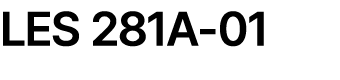 LES 281A 01