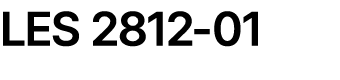 LES 2812 01
