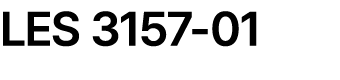 LES 3157 01