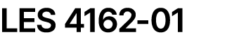 LES 4162 01