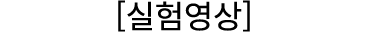 [실험영상] 