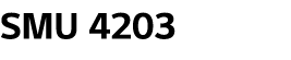 SMU 4203 
