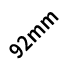 92mm