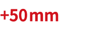 +50mm